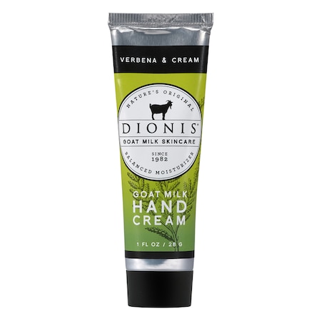 Dionis Dionis Goat Milk Verbena and Cream Scent Hand Cream 1 oz 1 pk Z51201-6